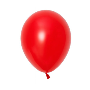 Balao 7 Liso Vermelho C/50un