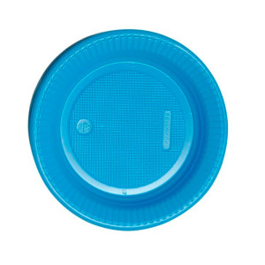 PRATO DESCARTÁVEL 15 CM AZULCLARO