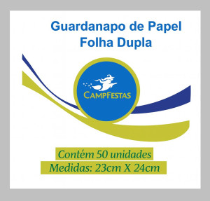 GUARDANAPO FOLHA DUPLA