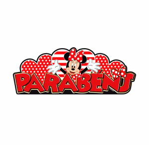 ENFEITE DE MESA EVA PARABÉNS MINNIE