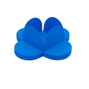 PORTA FORMINHAS 4 PÉTALAS AZUL