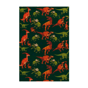 Tnt Estampado Dinossauro N 2,5mx1,40m