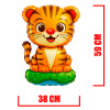 BALÃO METALIZADO TIGRE