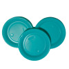 PRATO DESCARTÁVEL 15 CM AZUL TIFFANY