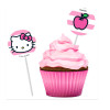 TOPPER PARA DOCINHOS HELLO KITTY