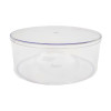 CAKE BOX REDONDA 2.200ML TRANSPARENTE