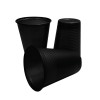 COPO DESCARTÁVEL 200 ML PRETO