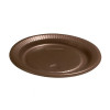 PRATINHO PARA SOBREMESA 15 CM MARROM