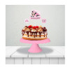 TOPPER PARA BOLO EVA MINNIE ROSA