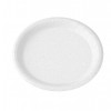 PRATO DE PAPELÃO PARA SOBRMESA 18 CM BRANCO