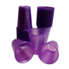COPO DESCARTÁVEL 200 ML ROXO PEROLADO