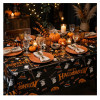 Toalha de mesa metalizada Halloween