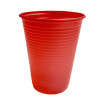 COPO DESCARTÁVEL 200 ML VERMELHO PEROLADO
