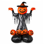 Balãometalizado Halloween abóbora
