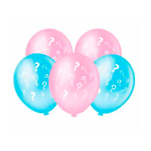 Balao Red.08p.cha Revel.rosa E Azul 20u