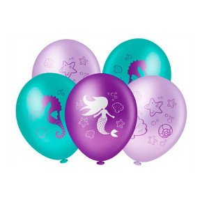 Balao Red.08pol. Sereia Sortido C/20un