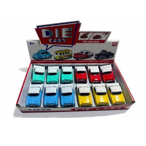 Mini Cadillac 12 Unidades Kit Lembrancinha Brinquedo Festa Infantil