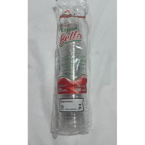 Copo Plastico Transparente 200ml Descartavel Resistente Para Festas e Eventos