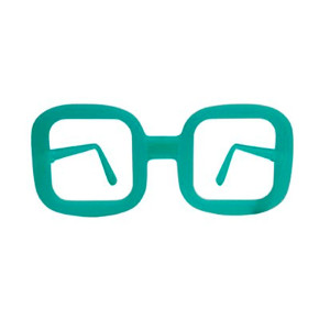 ÓCULOS BALADA QUADRADO BRILHA NO ESCURO