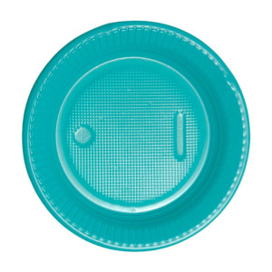 PRATO DESCARTÁVEL 15 CM AZUL TIFFANY