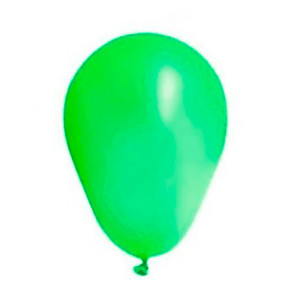 Balao 9 Liso Neon Verde C/50un