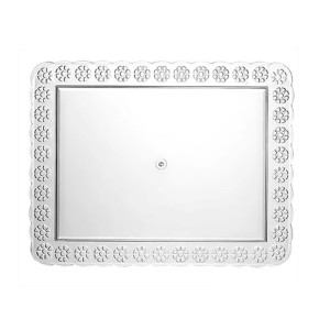 BANDEJA ACRÍLICA RETANGULAR 27,5CM X 35,5CM