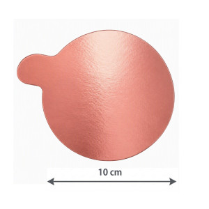 Base Laminada Rosê Gold 10 cm