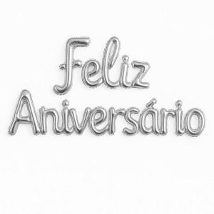 Balao Met.feliz Aniversario C90866