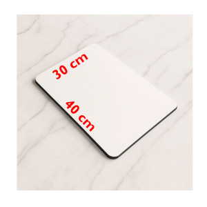 Cake Board Retangular Em Mdf 30 X 40cm