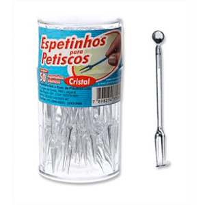 ESPETINHOS PARA PETISCO CRISTAL