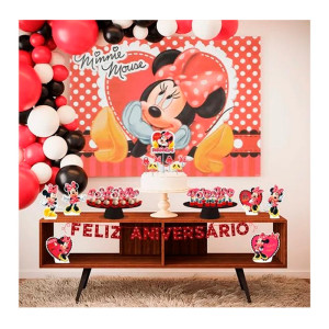 PAINEL TNT MINNIE VERMELHA