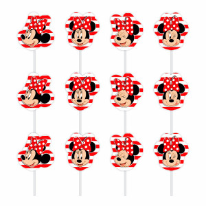TOPPER PARA DOCINHOS MINNIE CORE
