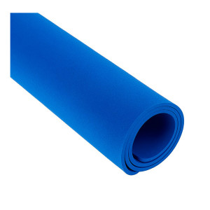 PLACA DE EVA LISA AZUL ROYAL