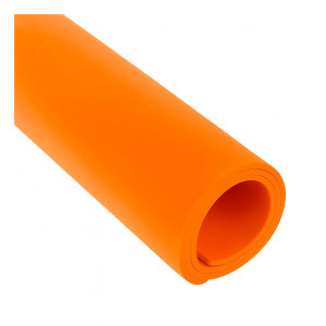 PLACA DE EVA LISA LARANJA