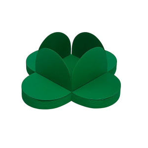 Forma 4 Petalas Verde Folha C/50un