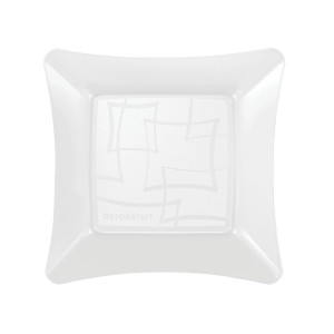 PRATO ACRÍLICO 21 BRANCO