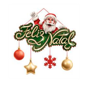DECORAÇÃO DE PORTA PAREDE FELIZ NATAL