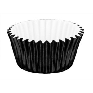 Forminha Nrº 6 Laminada Preta 50un