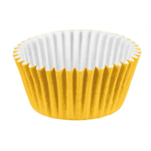 FORMINHA PARA CUPCAKE AMARELA