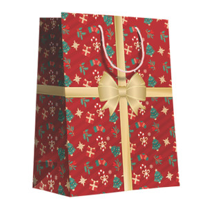 SACOLA PRESENTE DE NATAL MÉDIA