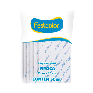 Saco Papel Pipoca 7.5x14cm C/50un