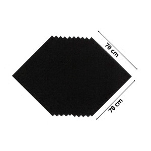 Tnt 0,70cmx0,70cm Plus Preto C/05un