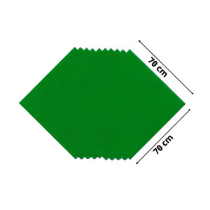 Tnt 0,70cmx0,70cm Plus Verde Bandeira 5u