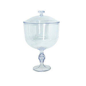 TAÇA AMERICANA EXCLUSIVE COM TAMPA TRANSPARENTE