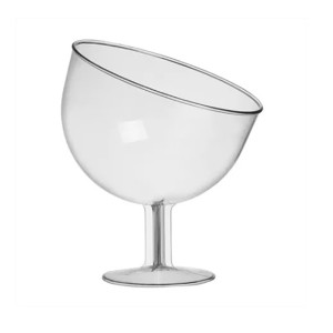 TAÇA ACRÍLICA TROPICAL INCLINADA 400 ML