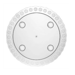 TABULEIRO ACRÍLICO REDONDO 40 CM