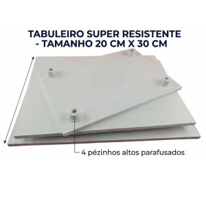 Tabuleiro 9mm Grosso 20X30 cm