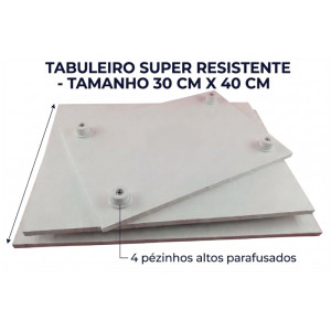 Tabuleiro 9mmGrosso 30X40 cm