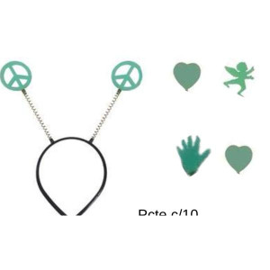 Tiara Brilha No Escuro C/10un