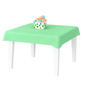 TOALHA PEROLIZADA VERDE CANDY 78 CM X 78 CM - 10 UNID.